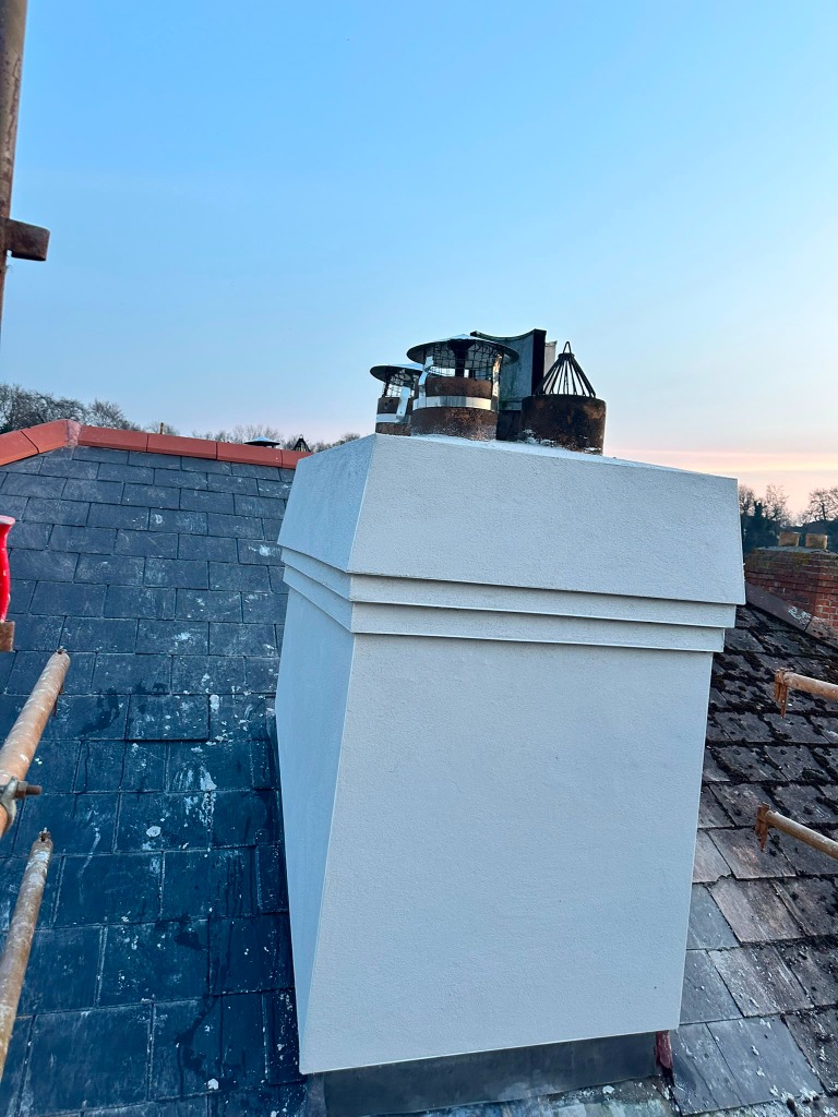 After chimney rendering