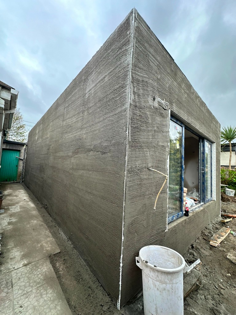 After wall rendering